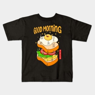Good Morning Breakfast Kids T-Shirt